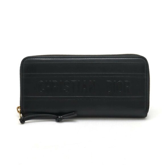 DIOR Black Leather Wallet - Picture 1 of 10